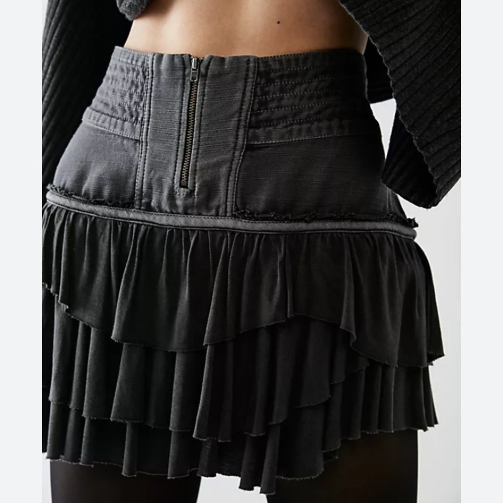 Free People Frostbite Mini Skirt